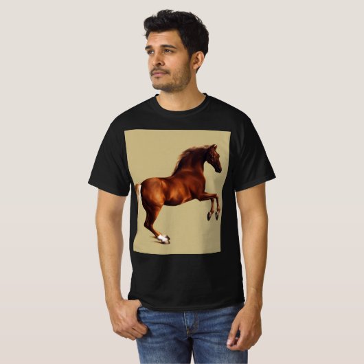 Whistlejacket-Pferd von George Stubbs T-Shirt (Vorne ganz)