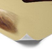 Whistlejacket-Pferdgemälde von George Stubbs Poster (Ecke)