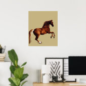 Whistlejacket-Pferdgemälde von George Stubbs Poster (Heimbüro)
