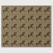 Whistlejackjacke George Stubbs Geschenkpapier (Flach)