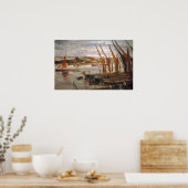 Whistler - Batterieschritt 1863 Poster (Küche)