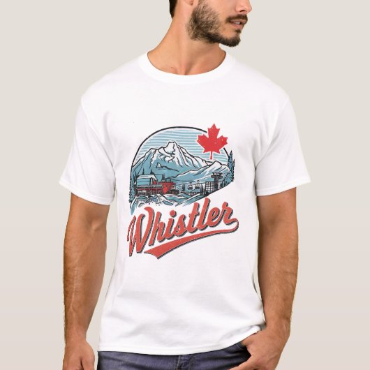 Whistler BC Canada T-Shirt (Vorderseite)