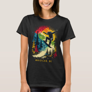 Whistler Bc Kanada Snowboarder Snowboarden Resort T-Shirt