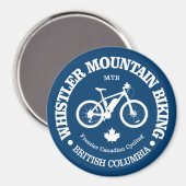Whistler BC (MTB) Magnet (Vorderseite/Rückseite)