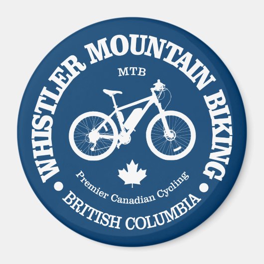 Whistler BC (MTB) Magnet (Vorne)