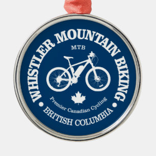 Whistler BC (MTB) Ornament Aus Metall