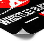 Whistler Blackcomb Canada Ski Resort Rocky Mountai Poster (Ecke)