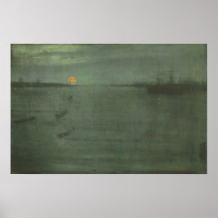 Whistler - Blau und Gold Southampton Water Poster