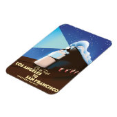 Whistler British Columbia Canada Ski Magnet (Linke Seite)