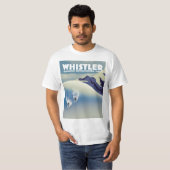 Whistler British Columbia Canada Ski T-Shirt (Vorne ganz)