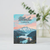 Whistler Canada British Columbia Ski Resort Card (Stehend Vorderseite)