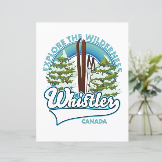 Whistler Canada, erkunden Sie die Wildnis, das Ski (Stehend Vorderseite)