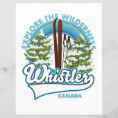 Whistler Canada, erkunden Sie die Wildnis, das Ski (Vorderseite)