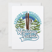 Whistler Canada, erkunden Sie die Wildnis, das Ski (Rückseite)