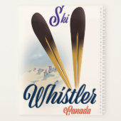 Whistler Canada Skipposter Planer (Rückseite)