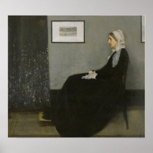 Whistler - Die Mutter des Künstlers Poster
