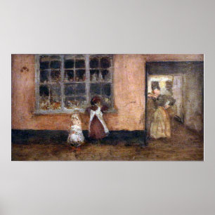 Whistler - Ein Chelsea-Laden 1894 Poster