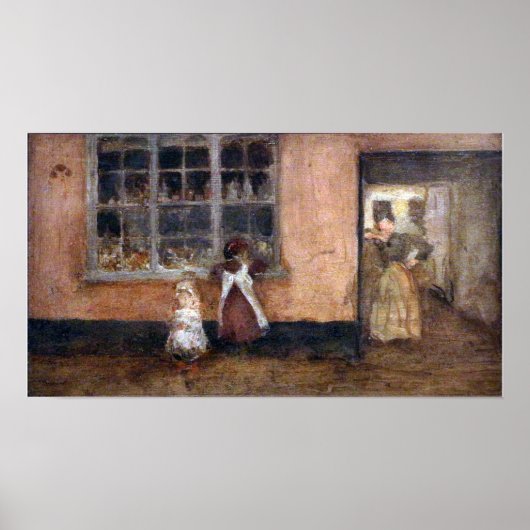 Whistler - Ein Chelsea Shop 1894 Poster (Vorne)