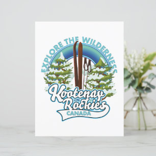 Whistler Kanada, erkunde die Wildnis, Ski-Logo