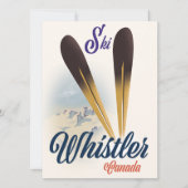 Whistler Kanada Skiplakat (Vorderseite)