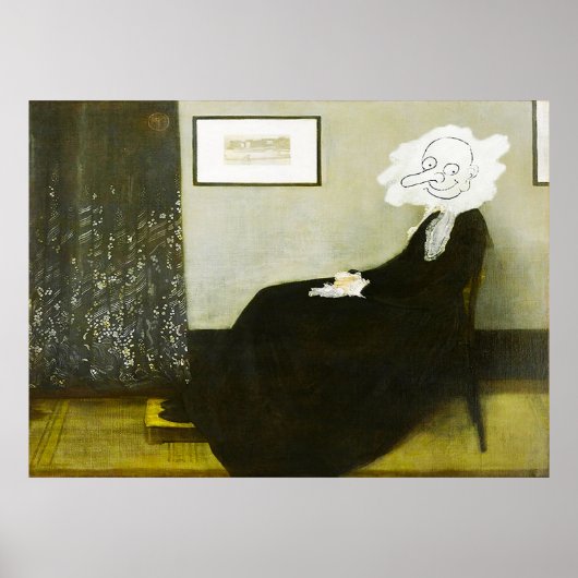 Whistler Mama Bohnenart Poster (Vorne)