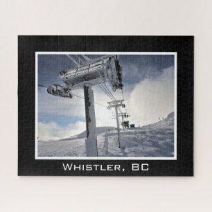 Whistler Mountain BC Kanada Snowboardpiste Snowpar Puzzle