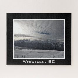 Whistler Mountain BC Kanada Snowboardpiste Snowpar Puzzle