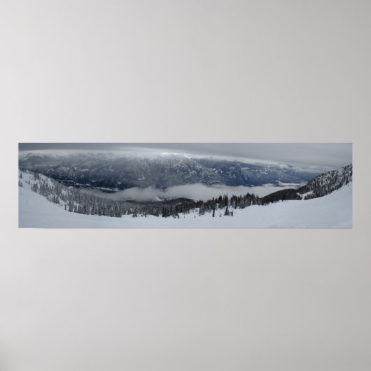 Whistler Panoramasicht Poster (Vorne)