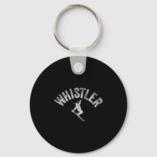 Whistler Ski & Snowboard Vintage Whistler Skif Schlüsselanhänger