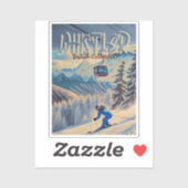 Whistler Vancouver British Columbia Kanada 1950er Aufkleber (Blatt)