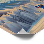 Whistler Vancouver British Columbia Kanada 1950er Poster (Ecke)