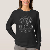 Whistler Vancouver, British Columbia Kanada - Ski T-Shirt (Vorderseite)