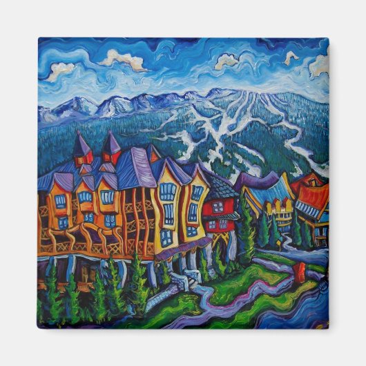 Whistler Village Magnet (Vorne)
