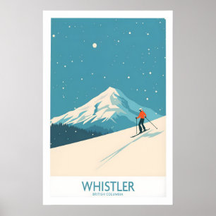 Whistler-Wandkunst - British Columbia 1 Poster