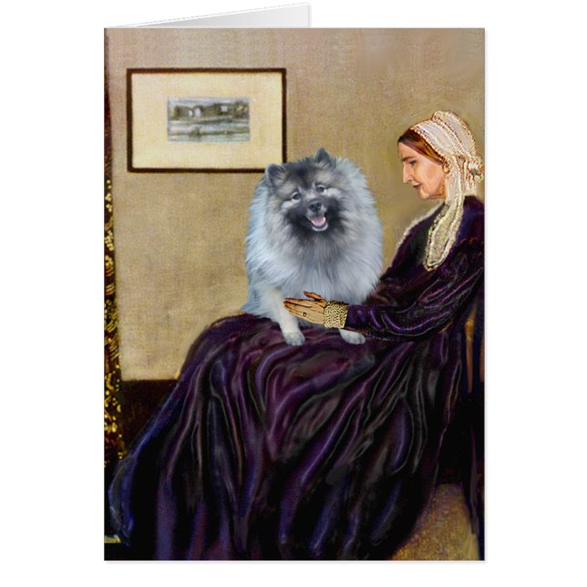 Whistlers Mother - Keeshond (F) (Vorne)