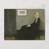 Whistler's Mother von James Abbot McNeill Whistler Postkarte (Vorderseite)