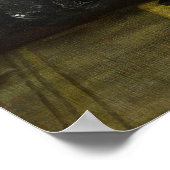 Whistler's Mother von James Abbott McNeill Whistle Poster (Ecke)