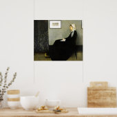 Whistler's Mother von James Abbott McNeill Whistle Poster (Küche)