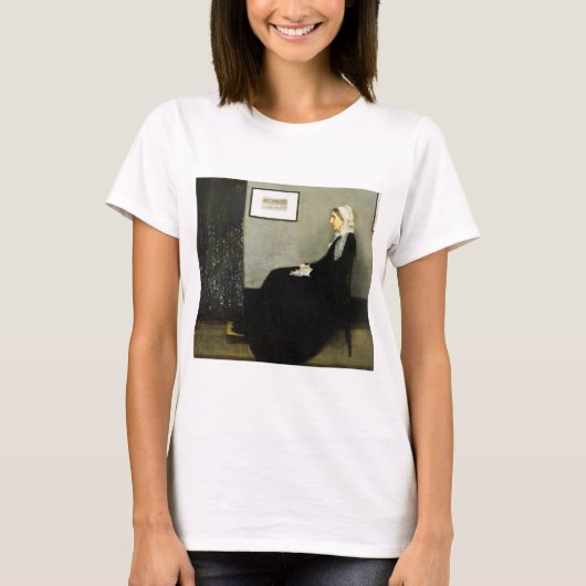 Whistler's Mother von James Abbott McNeill Whistle T-Shirt (Vorderseite)