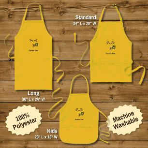 Whistling Face with Smiling Eyes Kids' Apron Kinderschürze