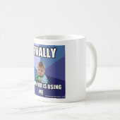 whit cup with success kid a meme kaffeetasse (VorderseiteRechts)