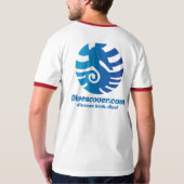 Whit Divescover.com Tee (Rückseite)