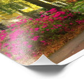 Whitaker Street im März Fotodruck (Ecke)