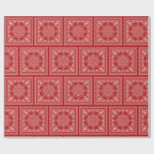 Whitanna Design Umschlagpapier für Red und White B Geschenkpapier (Flach)