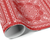 Whitanna Design Umschlagpapier für Red und White B Geschenkpapier (Rolleneckpunkt)