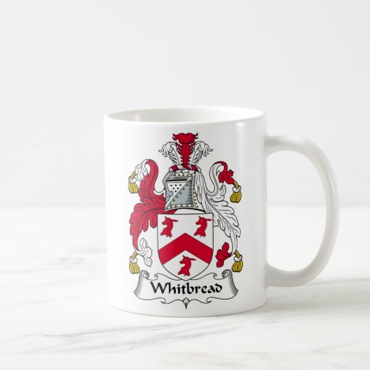 Whitbread Familienwappen Kaffeetasse (Rechts)