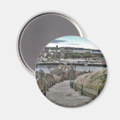 Whitby 199 Steps Magnet (Vorderseite/Rückseite)