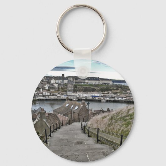 Whitby 199 Steps Schlüsselanhänger (Vorderseite)