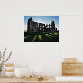 Whitby Abbey bei Sonnenuntergang Poster (Küche)