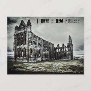 Whitby Abbey Gothic Adresswechsel Postkarte